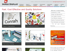 Tablet Screenshot of imagedisplay.co.uk